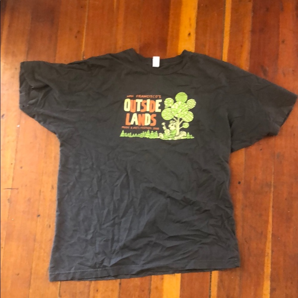 Outside Lands Music Festival 2008 concert  T-shirt